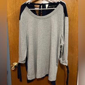 Lane bryant mixed media top 22/24.  Worn once